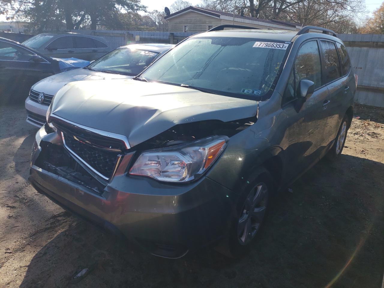 Image 1 of 2015 SUBARU FORESTER 2.5I PREMIUM 2015 with VIN JF2SJADCXFH418433