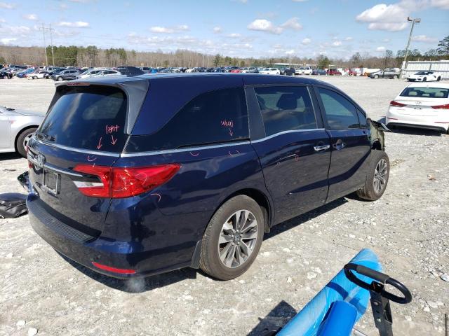 Image 3 of 2022 HONDA ODYSSEY EXL 2022 with VIN 5FNRL6H71NB061658