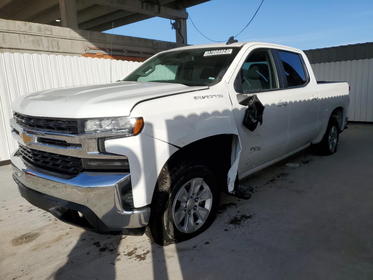Image 1 of 2022 CHEVROLET SILVERADO LTD C1500 LT 2022 with VIN 3GCPWCED4NG123474
