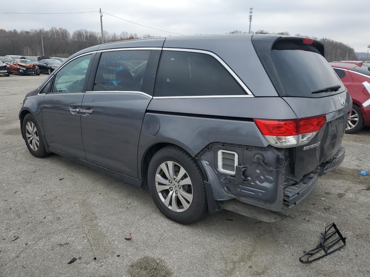 Image 2 of 2016 HONDA ODYSSEY EXL 2016 with VIN 5FNRL5H64GB051856