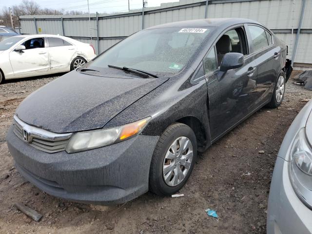 Image 1 of 2012 HONDA CIVIC LX 2012 with VIN 19XFB2F5XCE378244