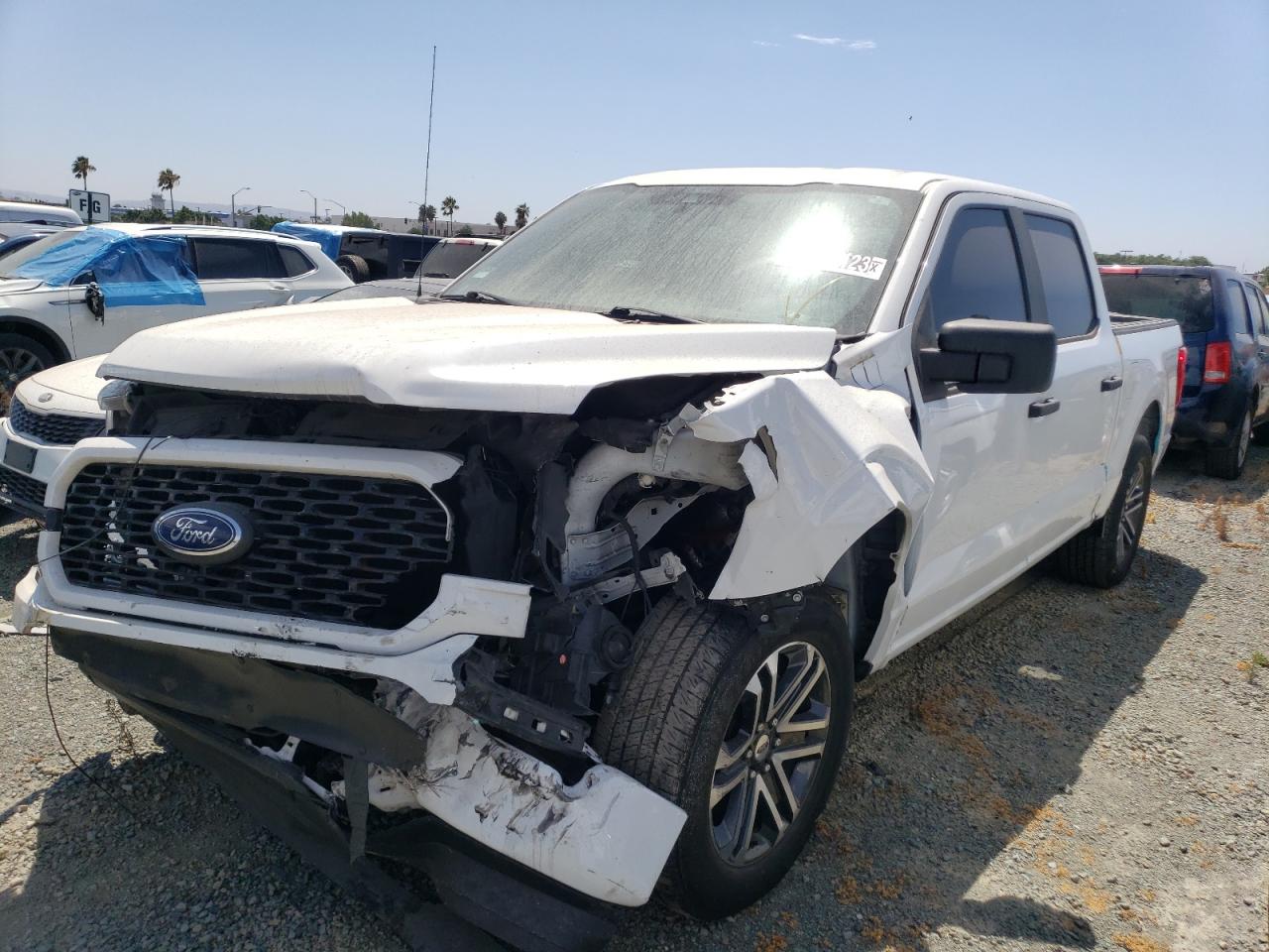 Image 1 of 2021 FORD F150 SUPERCREW 2021 with VIN 1FTEW1CP7MFA91094