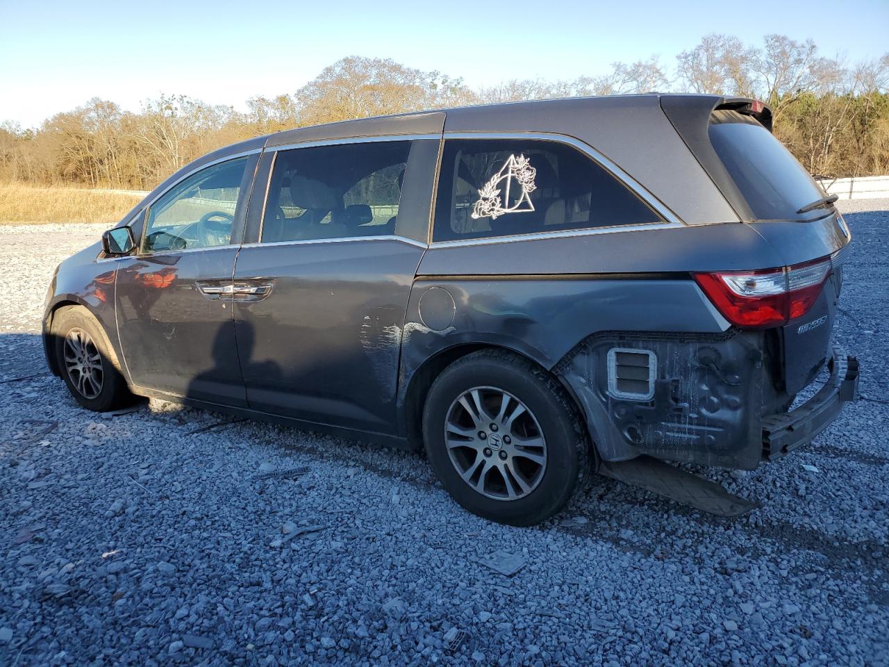 Image 2 of 2012 HONDA ODYSSEY EXL 2012 with VIN 5FNRL5H66CB113543