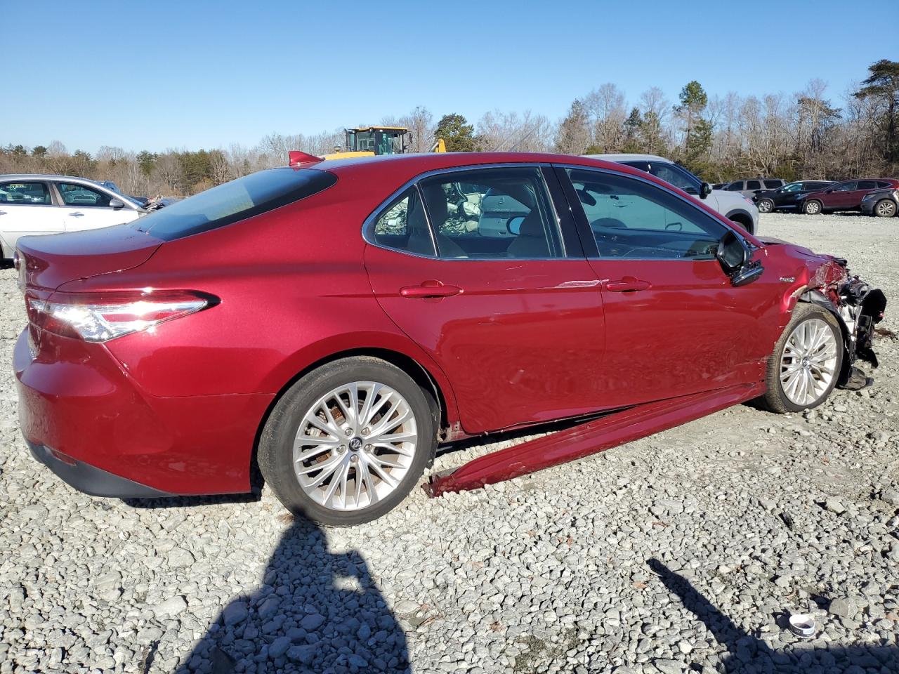 Изображение 3 2018 TOYOTA CAMRY HYBRID 2018 с VIN 4T1B21HK5JU505312