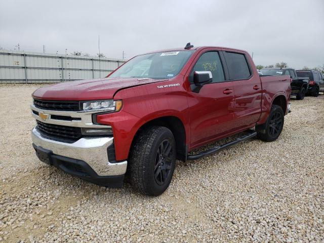Image 1 of 2021 CHEVROLET SILVERADO C1500 LT 2021 with VIN 3GCPWCET0MG443459