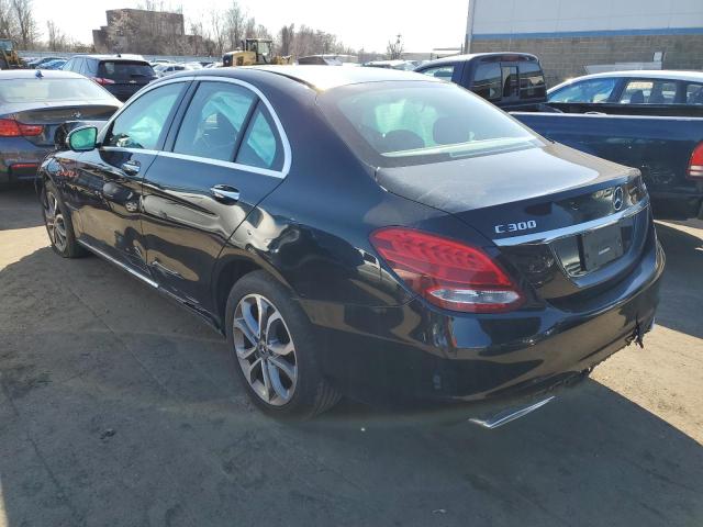 Image 2 of 2017 MERCEDES-BENZ C 300 4MATIC 2017 with VIN 55SWF4KB2HU215017