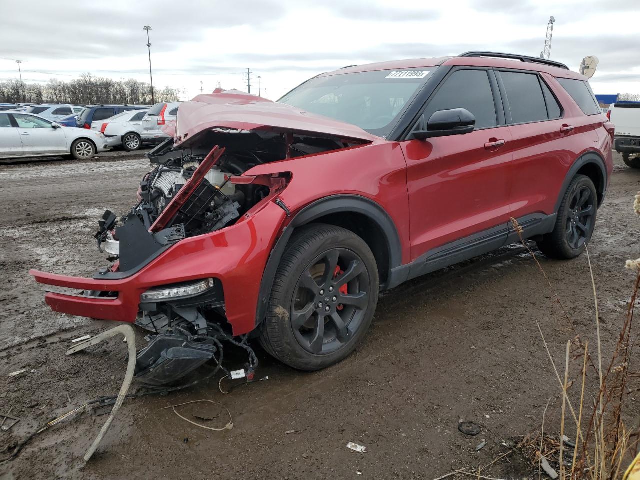 Obraz 1 z 2022 FORD EXPLORER ST 2022 z VIN 1FM5K8GC1NGA28964