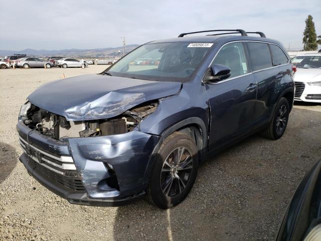 Изображение 1 2019 TOYOTA HIGHLANDER LE 2019 с VIN 5TDZZRFH5KS366650