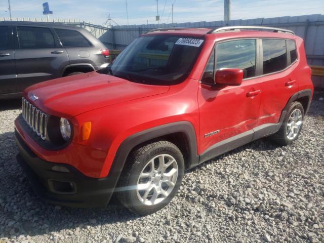 Image 1 of 2018 JEEP RENEGADE LATITUDE 2018 with VIN ZACCJABB2JPJ58296