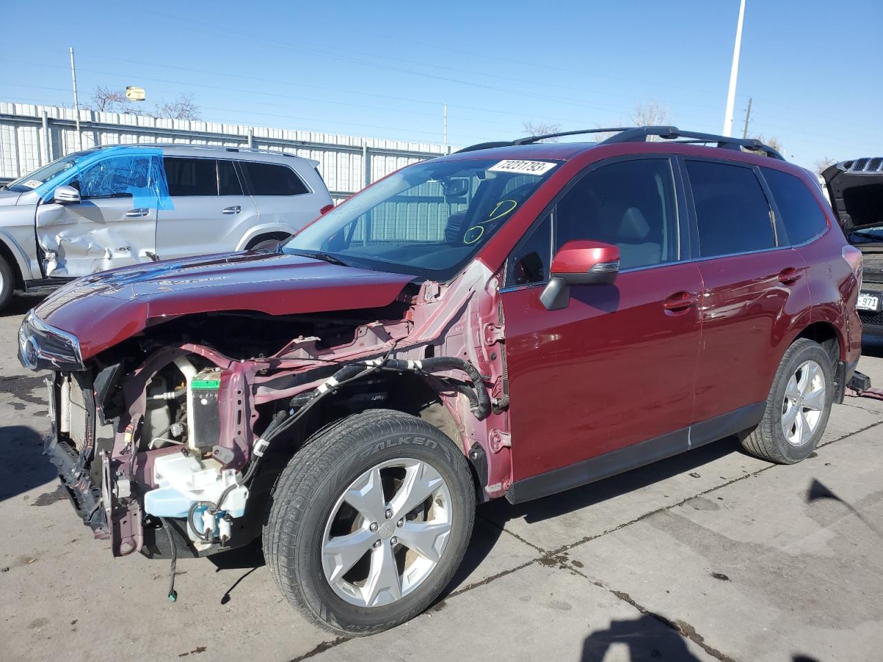 Obraz 1 z 2014 SUBARU FORESTER 2.5I TOURING 2014 z VIN JF2SJAPC6EH486884