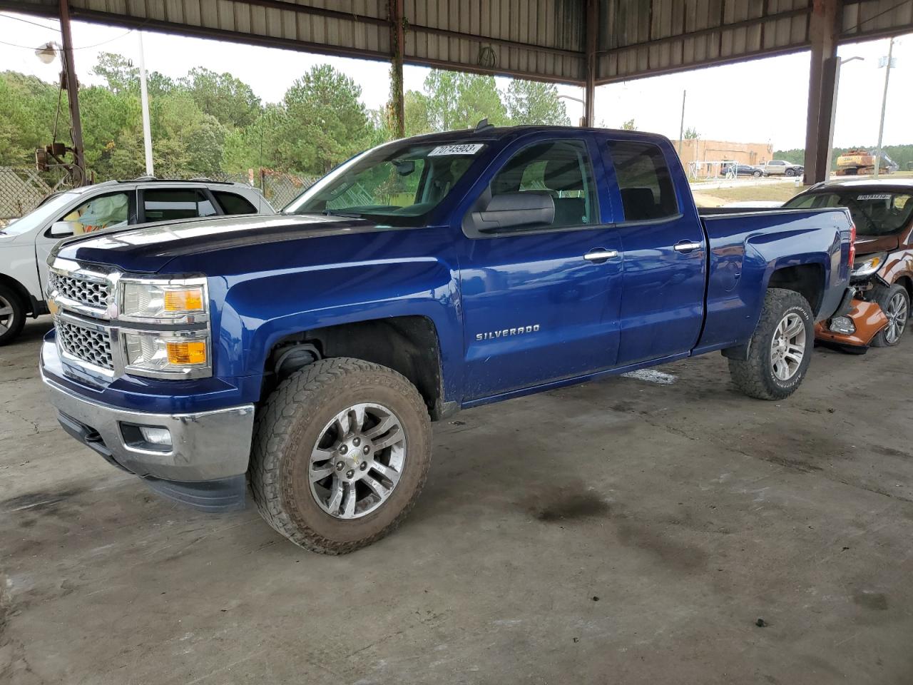 Изображение 1 2014 CHEVROLET SILVERADO K1500 LT 2014 с VIN 1GCVKREH1EZ187934
