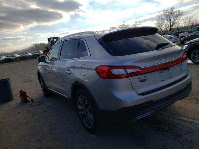 Image 2 of 2017 LINCOLN MKX RESERVE 2017 with VIN 2LMPJ8LP6HBL43411