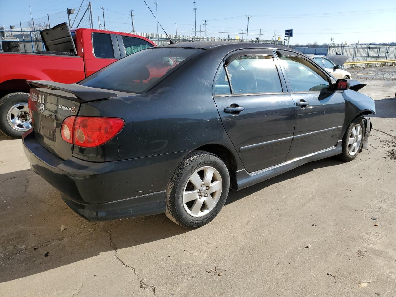 Image 3 of 2008 TOYOTA COROLLA CE 2008 with VIN 1NXBR32E78Z009609