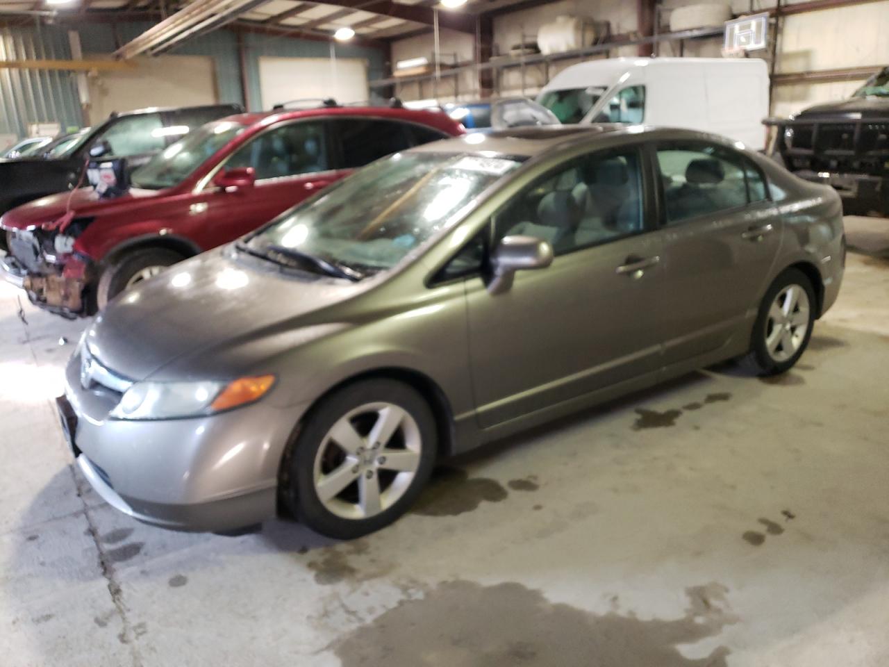 Image 1 of 2008 HONDA CIVIC EX 2008 with VIN 1HGFA16818L084514