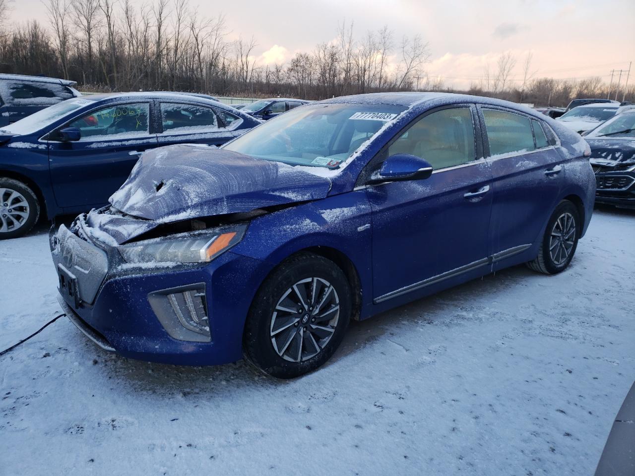 Image 1 of 2020 HYUNDAI IONIQ LIMITED 2020 with VIN KMHC85LJ0LU073062