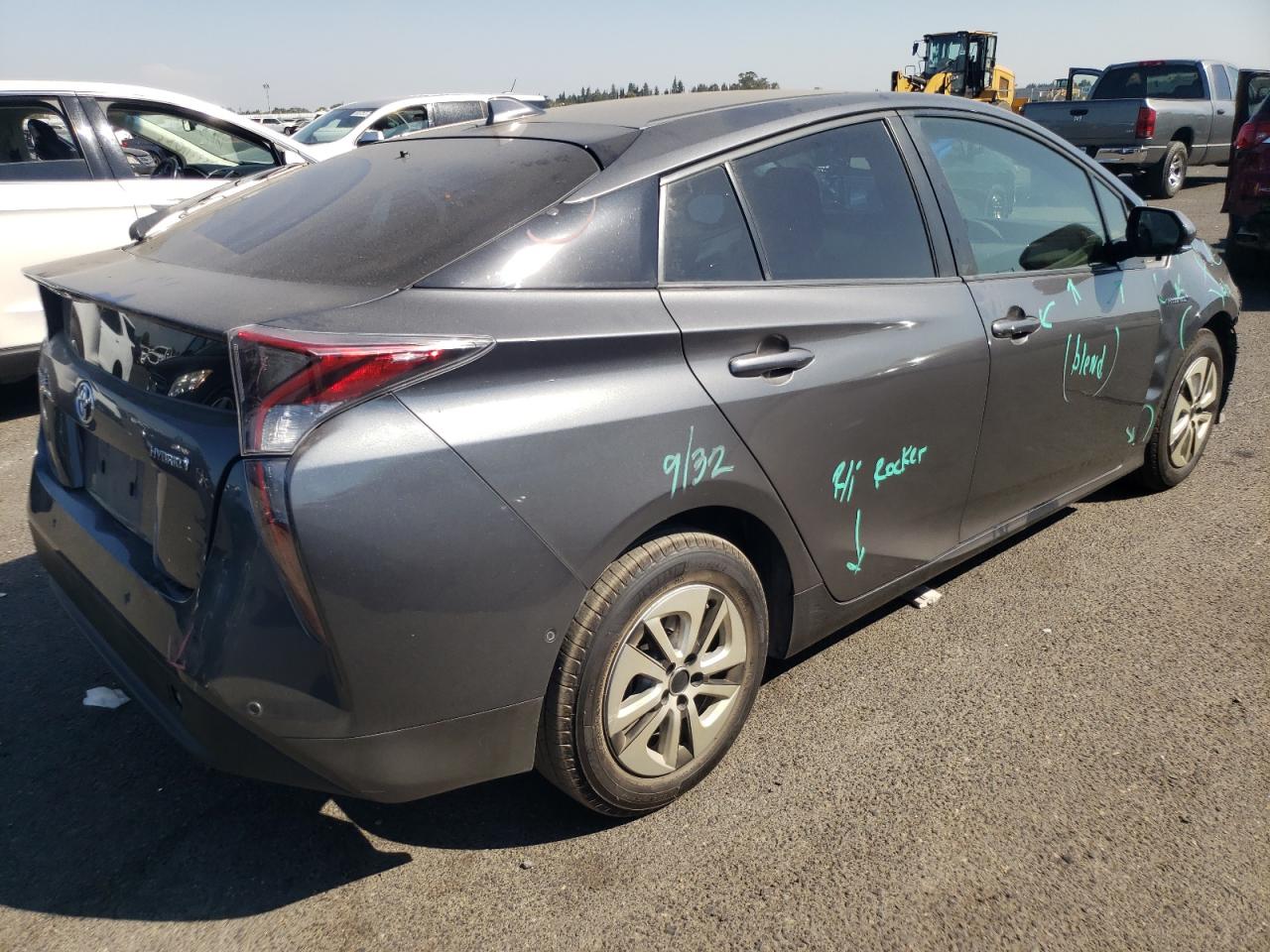 Image 3 of 2017 TOYOTA PRIUS  2017 with VIN JTDKBRFU3H3049690