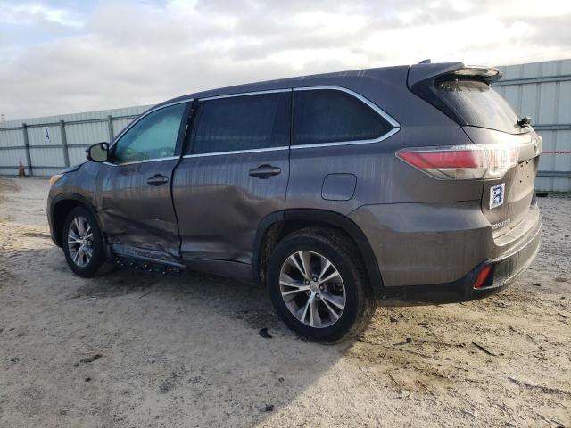 Изображение 2 2015 TOYOTA HIGHLANDER LE 2015 с VIN 5TDZKRFH8FS118368