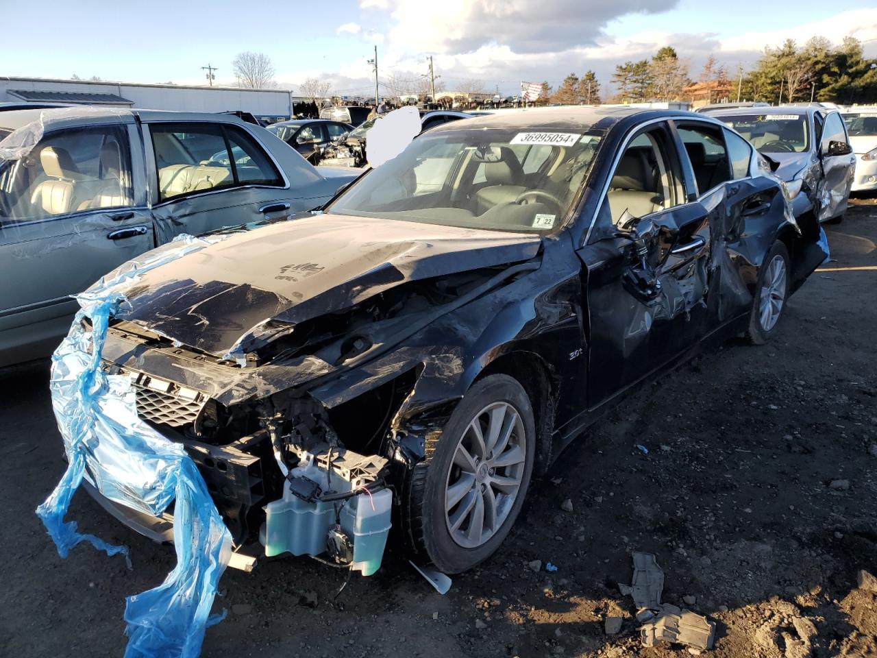 Image 1 of 2017 INFINITI Q50 PREMIUM 2017 with VIN JN1EV7AR1HM841667
