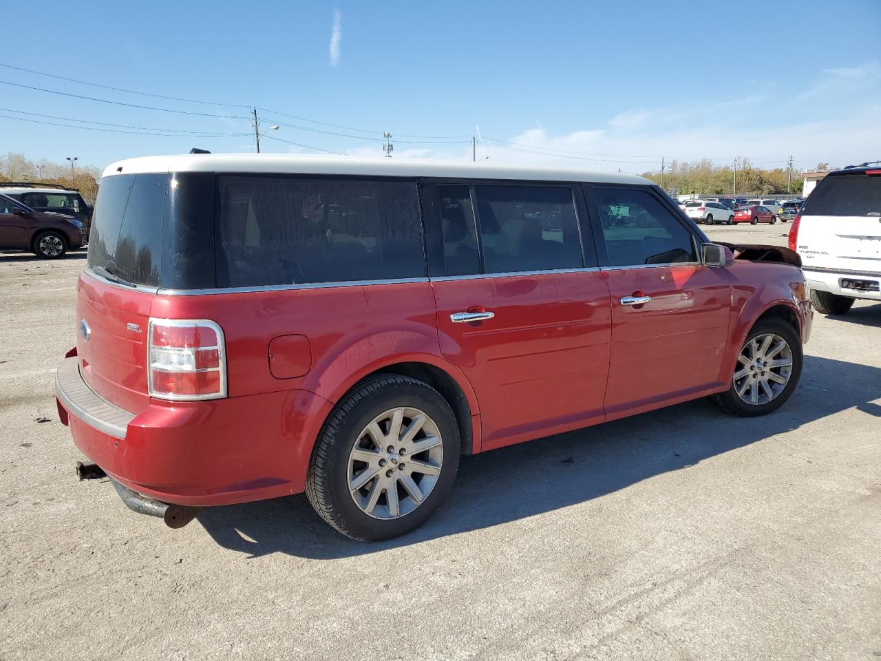 Image 3 of 2010 FORD FLEX SEL 2010 with VIN 2FMGK5CC3ABA28477