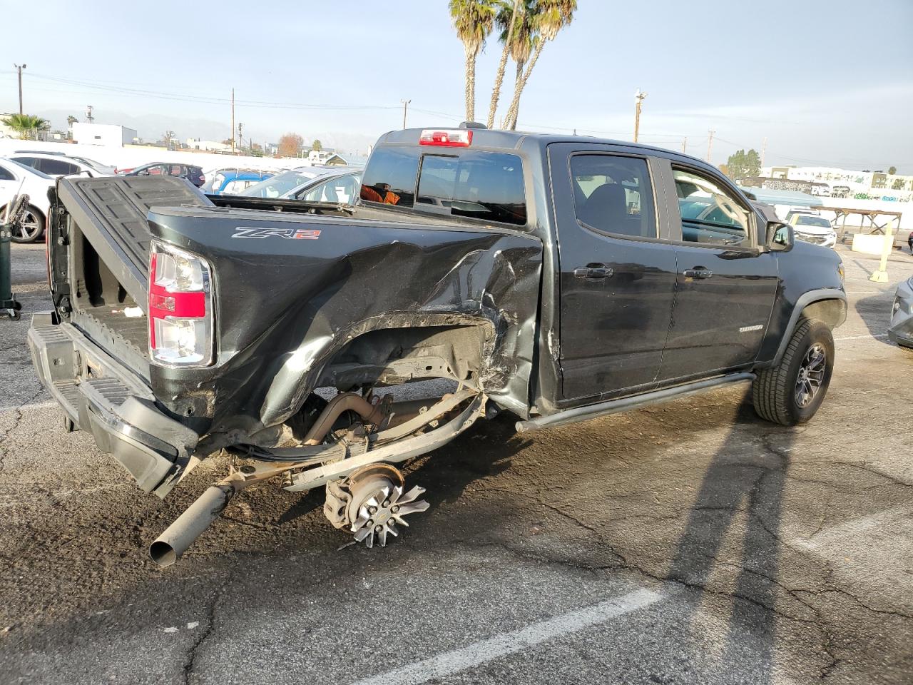 Изображение 3 2018 CHEVROLET COLORADO ZR2 2018 с VIN 1GCPTEE13J1157277