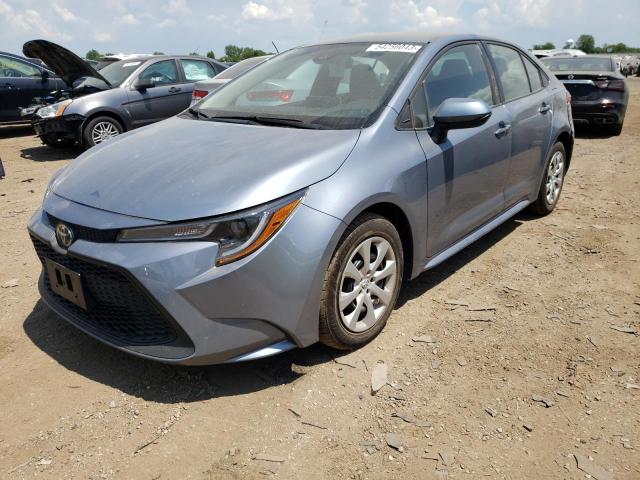 Image 1 of 2021 TOYOTA COROLLA LE 2021 with VIN 5YFEPMAE4MP234446