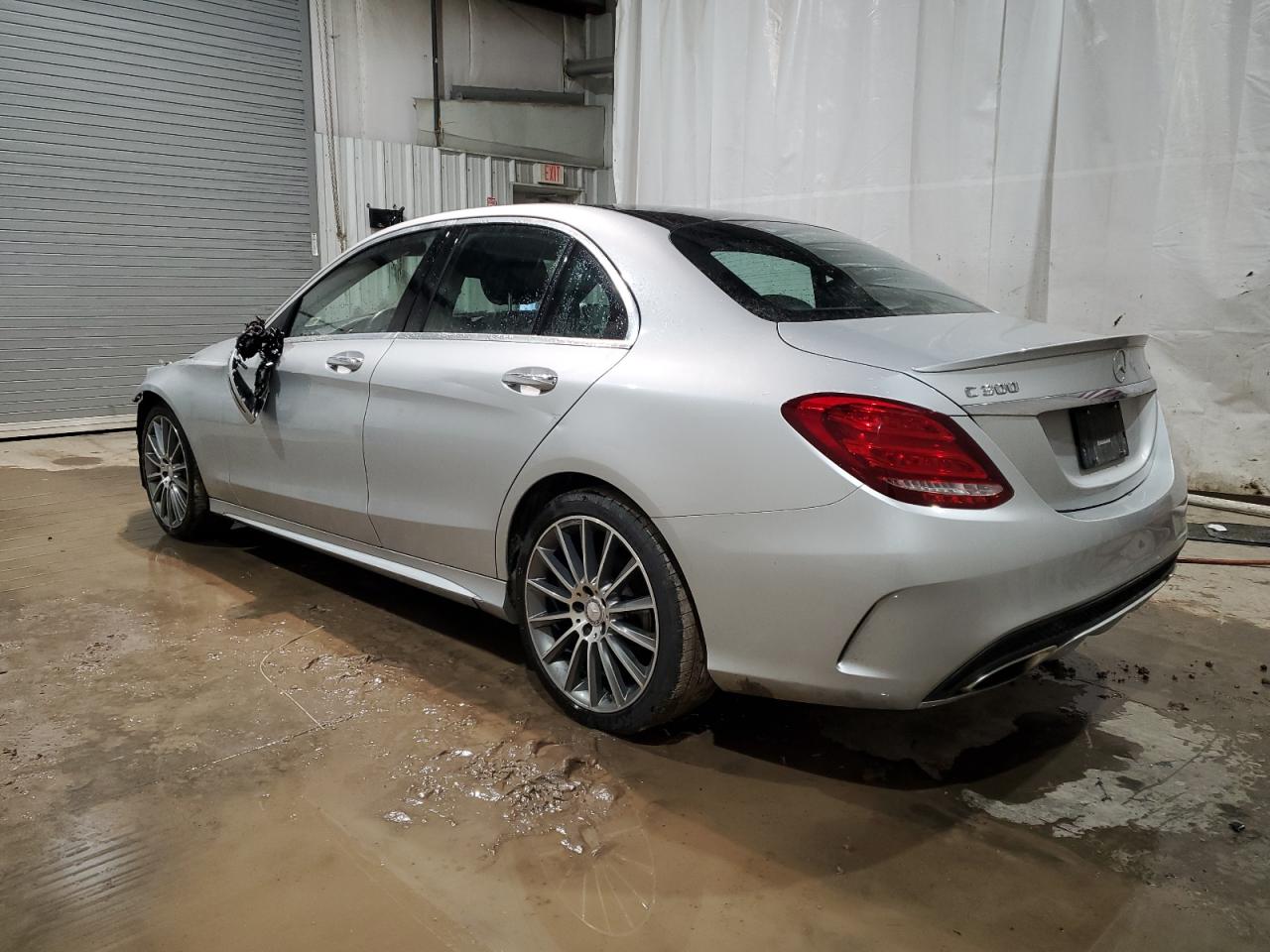 Image 2 of 2016 MERCEDES-BENZ C 300 4MATIC 2016 with VIN 55SWF4KB7GU138224