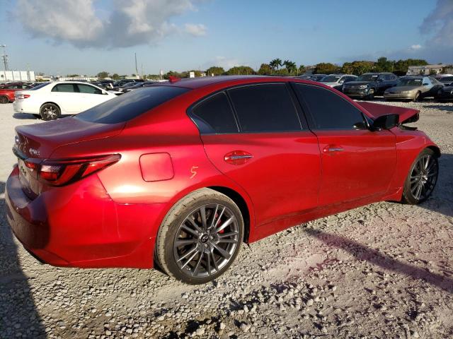 Image 3 of 2021 INFINITI Q50 RED SPORT 400 2021 with VIN JN1FV7DP6MM850468