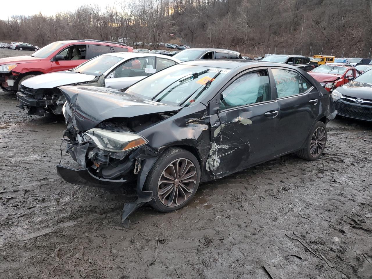 Obraz 1 z 2014 TOYOTA COROLLA L 2014 z VIN 2T1BURHEXEC127434