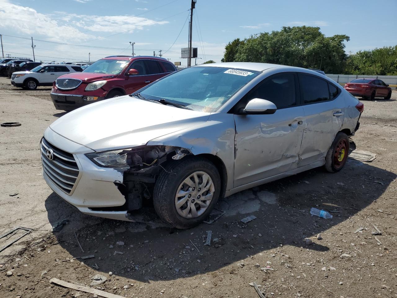 Obraz 1 z 2017 HYUNDAI ELANTRA SE 2017 z VIN KMHD74LF3HU424809