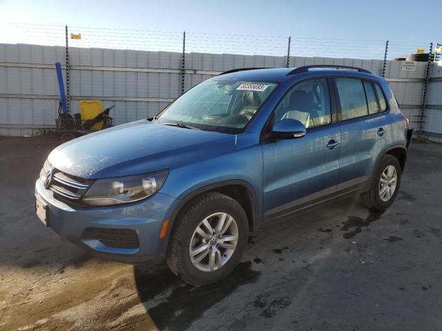 Image 1 of 2017 VOLKSWAGEN TIGUAN S 2017 with VIN WVGAV7AXXHK031262