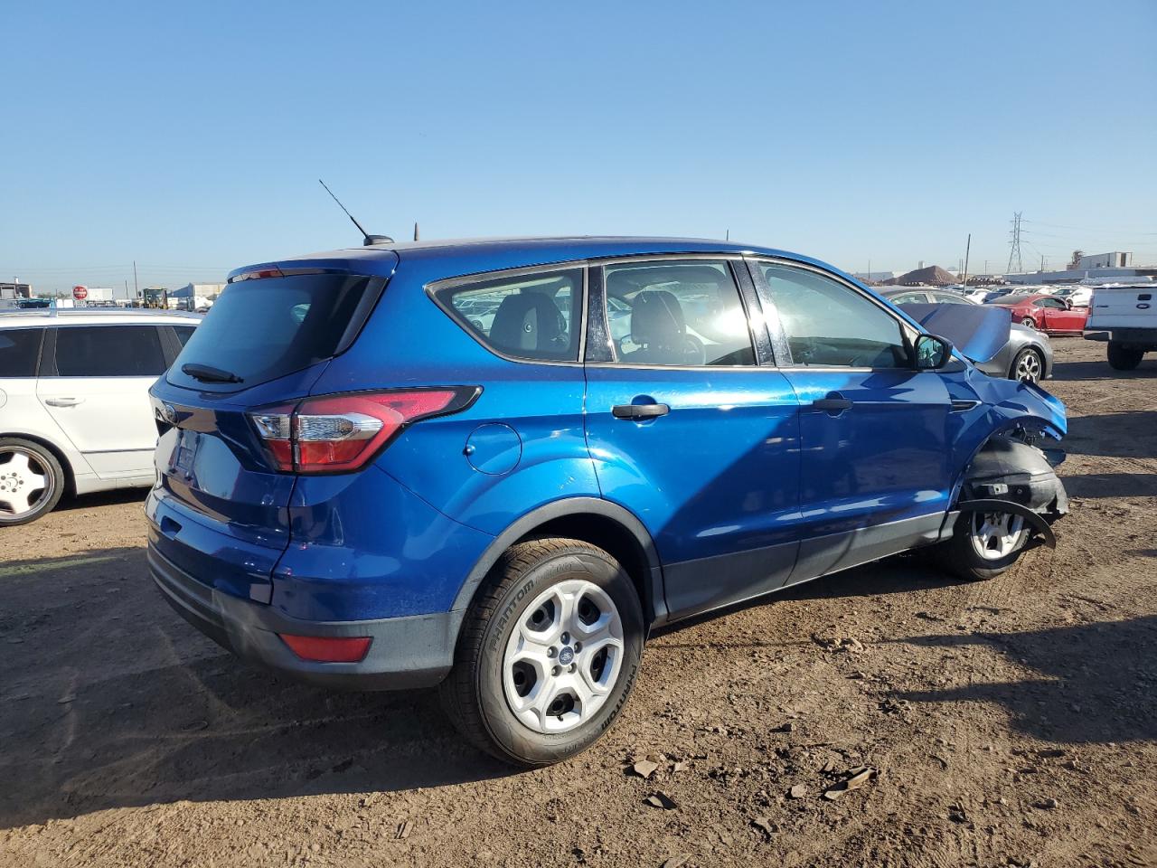 Image 3 of 2017 FORD ESCAPE S 2017 with VIN 1FMCU0F78HUB75103