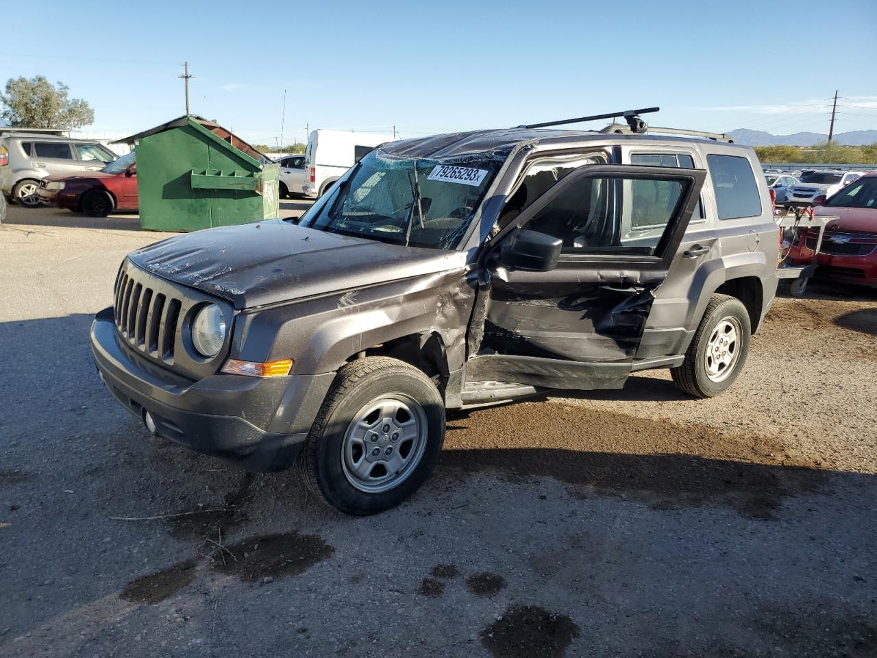 Изображение 1 2016 JEEP PATRIOT SPORT 2016 с VIN 1C4NJRBB2GD551720