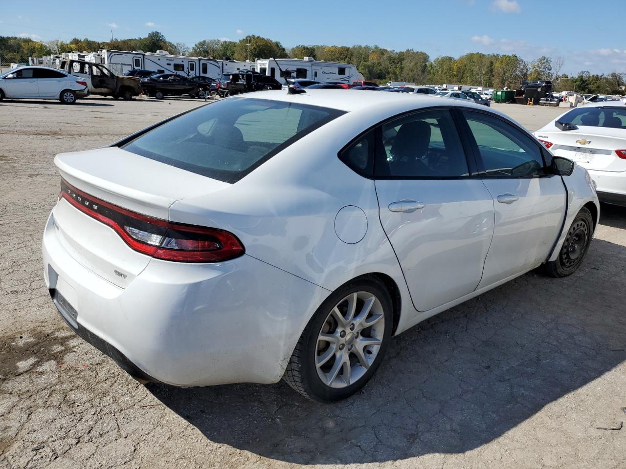 Image 3 of 2013 DODGE DART SXT 2013 with VIN 1C3CDFBA8DD340218
