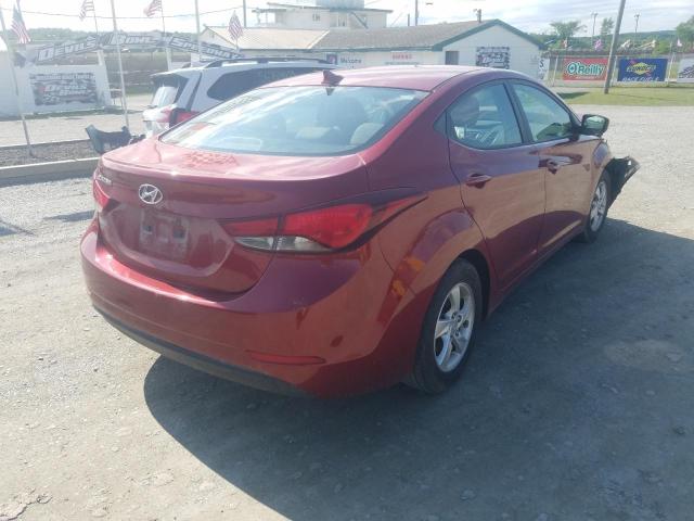 Obraz 3 z 2014 HYUNDAI ELANTRA SE 2014 z VIN 5NPDH4AEXEH538825