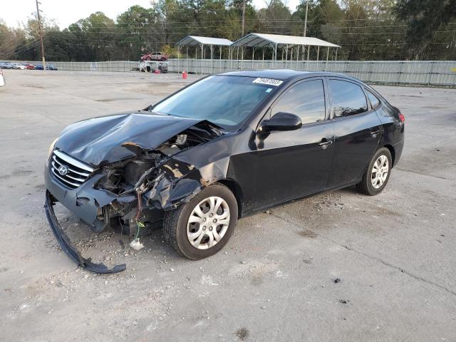 Image 1 of 2010 HYUNDAI ELANTRA BLUE 2010 with VIN KMHDU4AD6AU153826