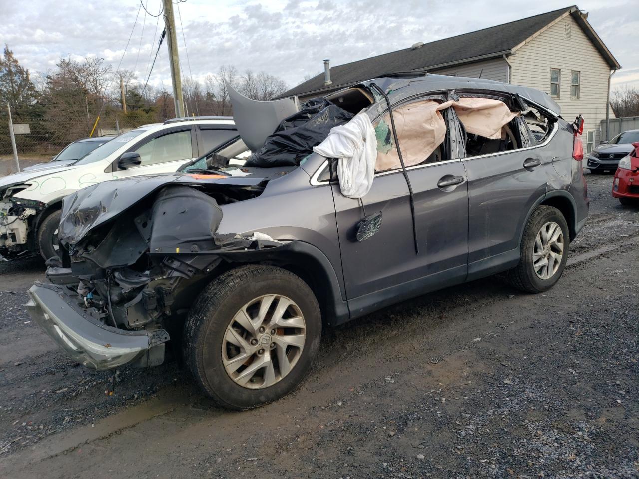 Изображение 1 2015 HONDA CR-V EX 2015 с VIN 2HKRM4H57FH653861