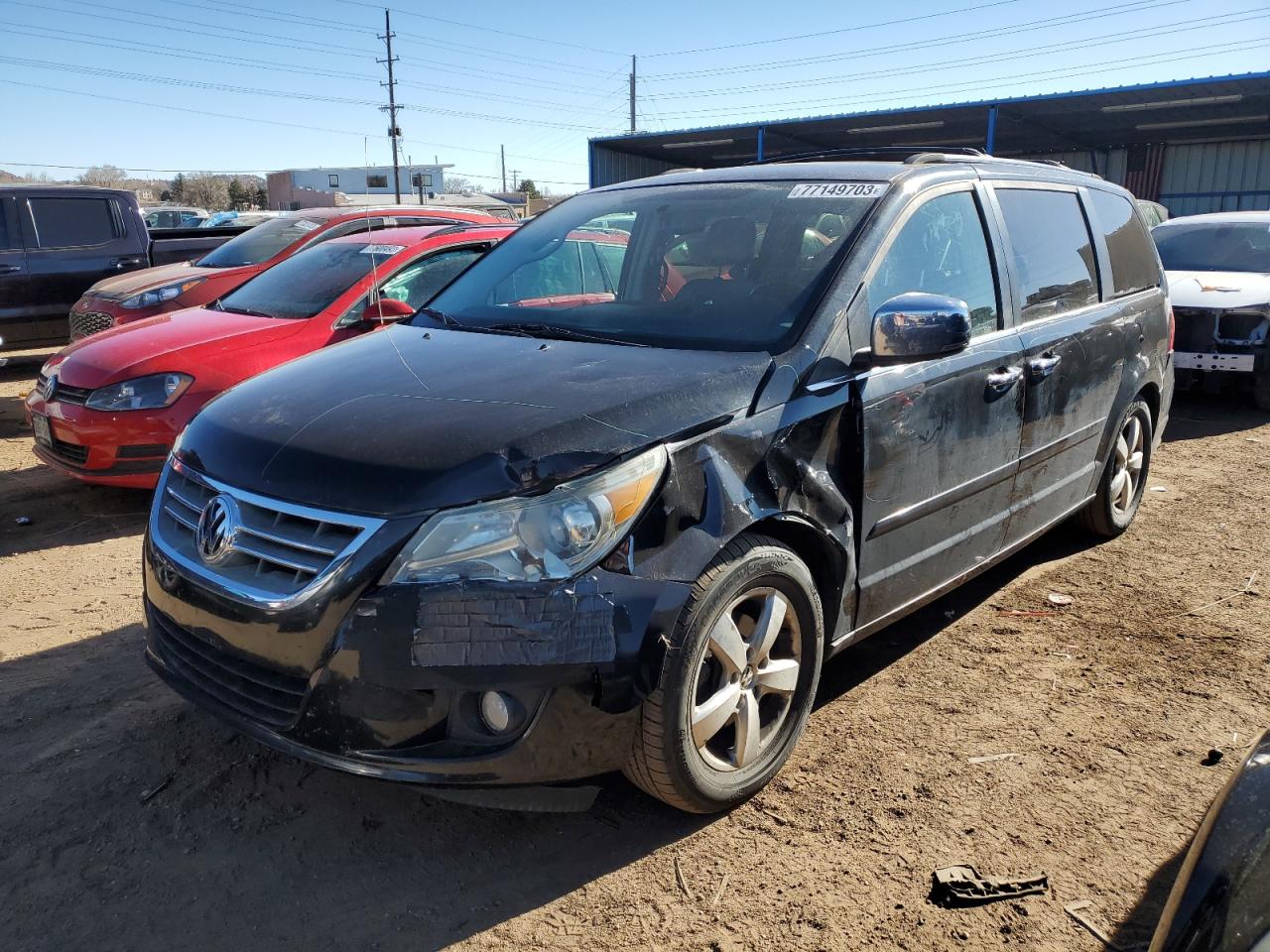 Image 1 of 2010 VOLKSWAGEN ROUTAN SEL 2010 with VIN 2V4RW6DX6AR316614