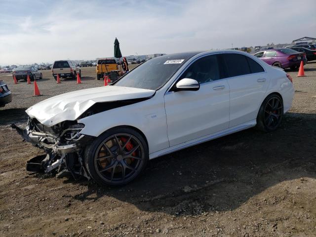 Изображение 1 2017 MERCEDES-BENZ C 63 AMG-S 2017 с VIN 55SWF8HBXHU192987