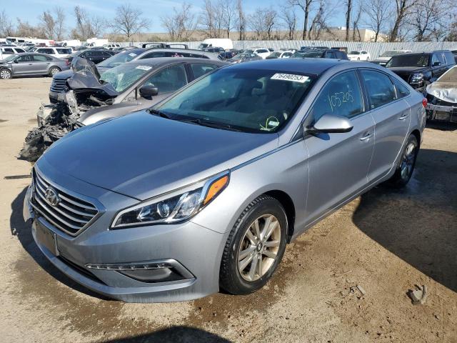 Image 1 of 2015 HYUNDAI SONATA SE 2015 with VIN 5NPE24AF4FH025540