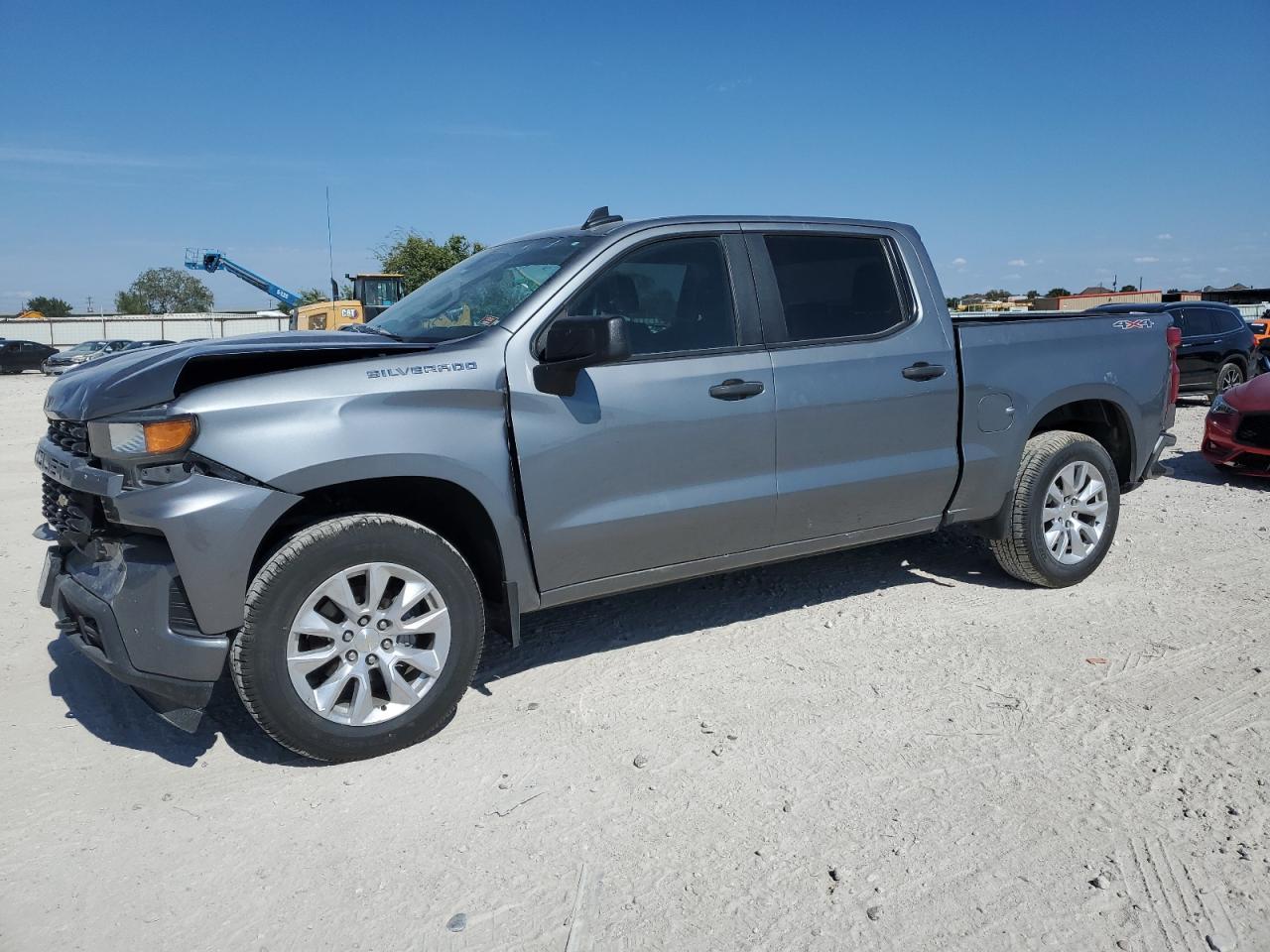 Image 1 of 2019 CHEVROLET SILVERADO K1500 CUSTOM 2019 with VIN 3GCPYBEH0KG305675