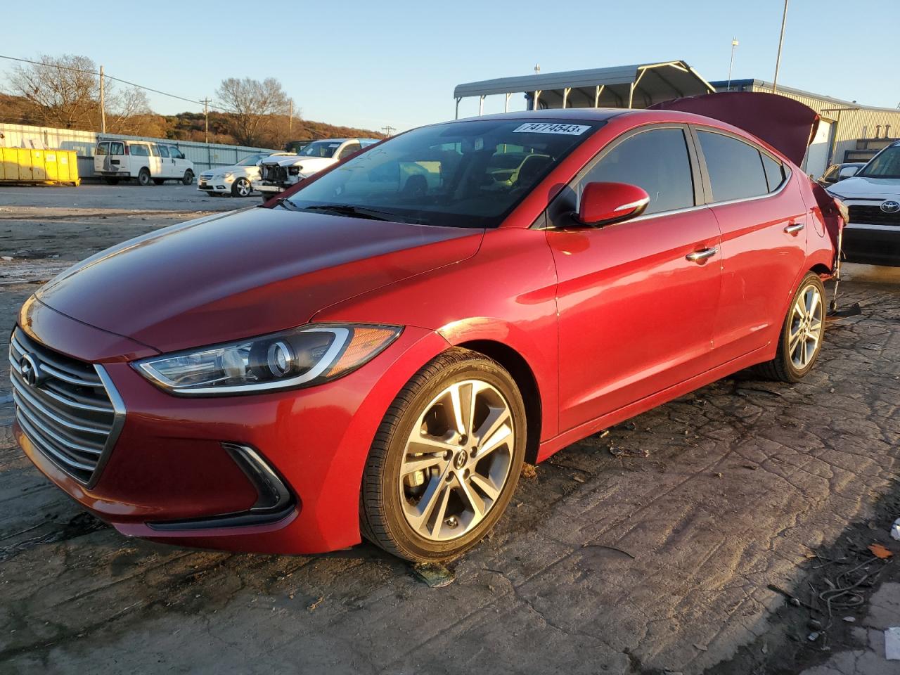 Obraz 1 z 2017 HYUNDAI ELANTRA SE 2017 z VIN KMHD84LF1HU165119