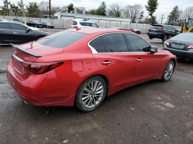 Image 3 of 2021 INFINITI Q50 LUXE 2021 with VIN JN1EV7BR9MM751398