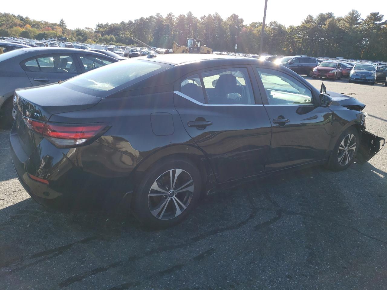 Image 3 of 2020 NISSAN SENTRA SV 2020 with VIN 3N1AB8CVXLY286022