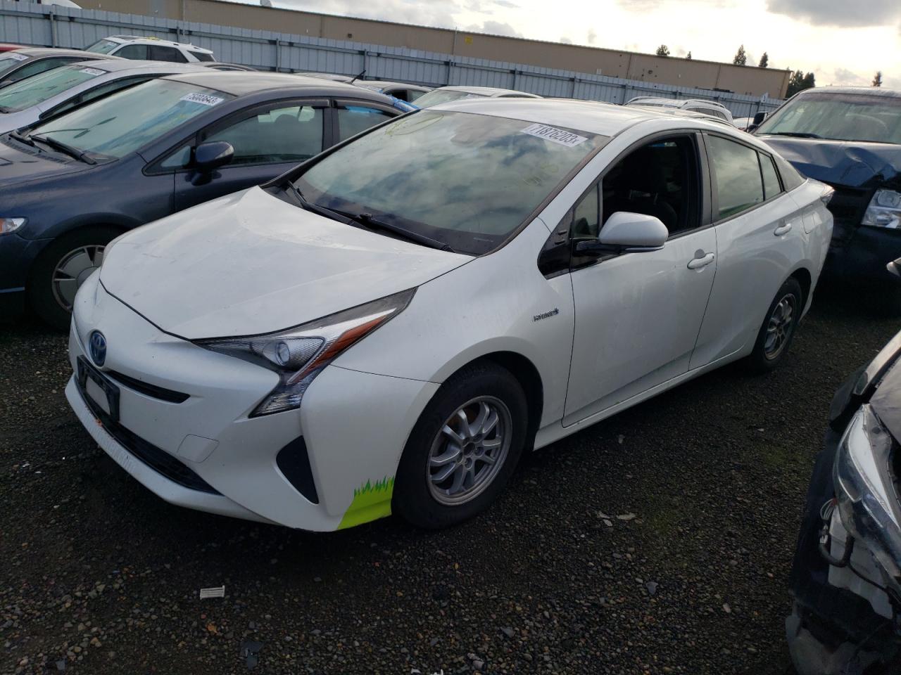 Image 1 of 2018 TOYOTA PRIUS  2018 with VIN JTDKARFU7J3054481