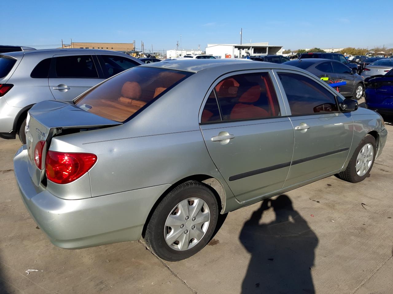 Image 3 of 2003 TOYOTA COROLLA CE 2003 with VIN JTDBR32E132001837