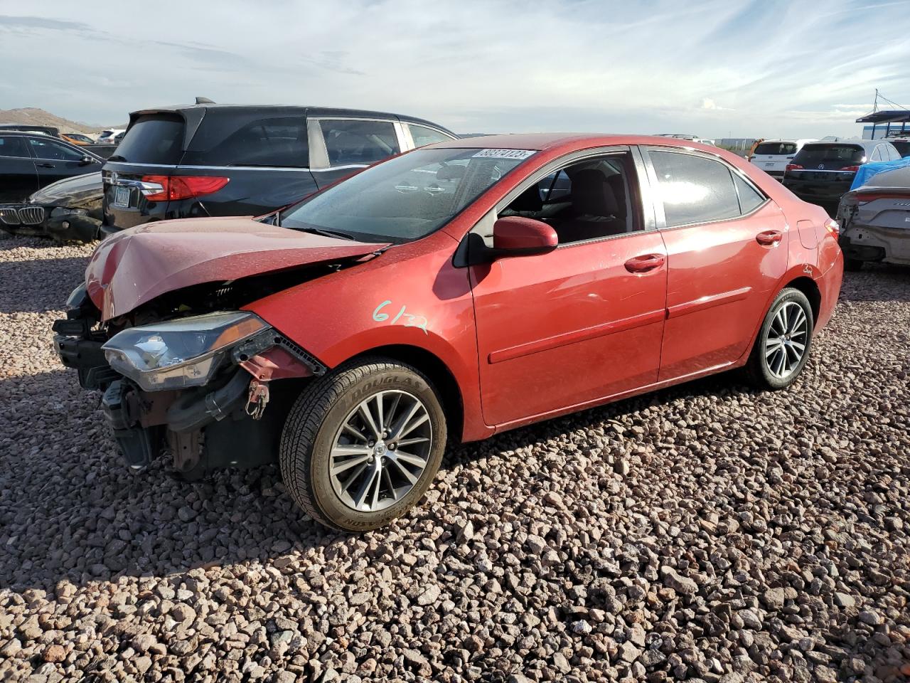 Изображение 1 2016 TOYOTA COROLLA L 2016 с VIN 5YFBURHE0GP392639