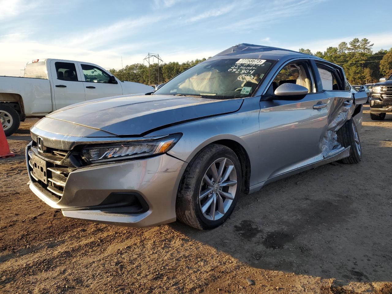 Изображение 1 2021 HONDA ACCORD LX 2021 с VIN 1HGCV1F15MA072804