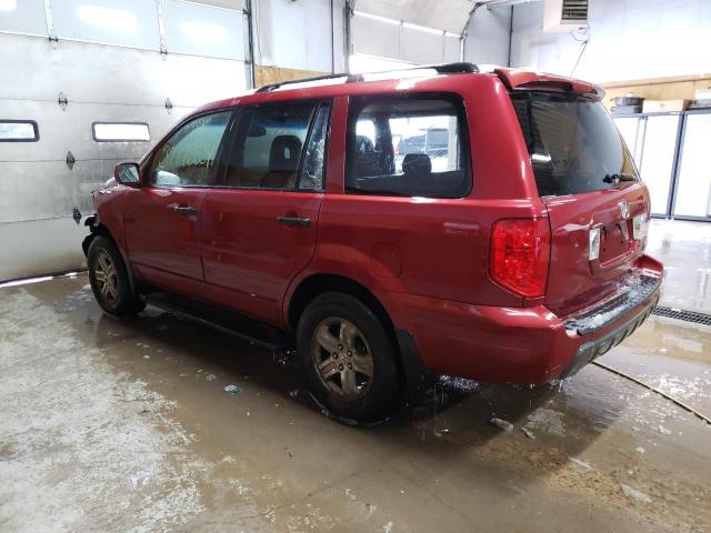 Image 2 of 2005 HONDA PILOT EXL 2005 with VIN 5FNYF18595B012325