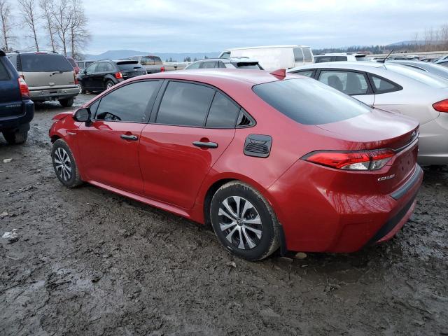 Image 2 of 2020 TOYOTA COROLLA LE 2020 with VIN JTDEBRBE4LJ030730