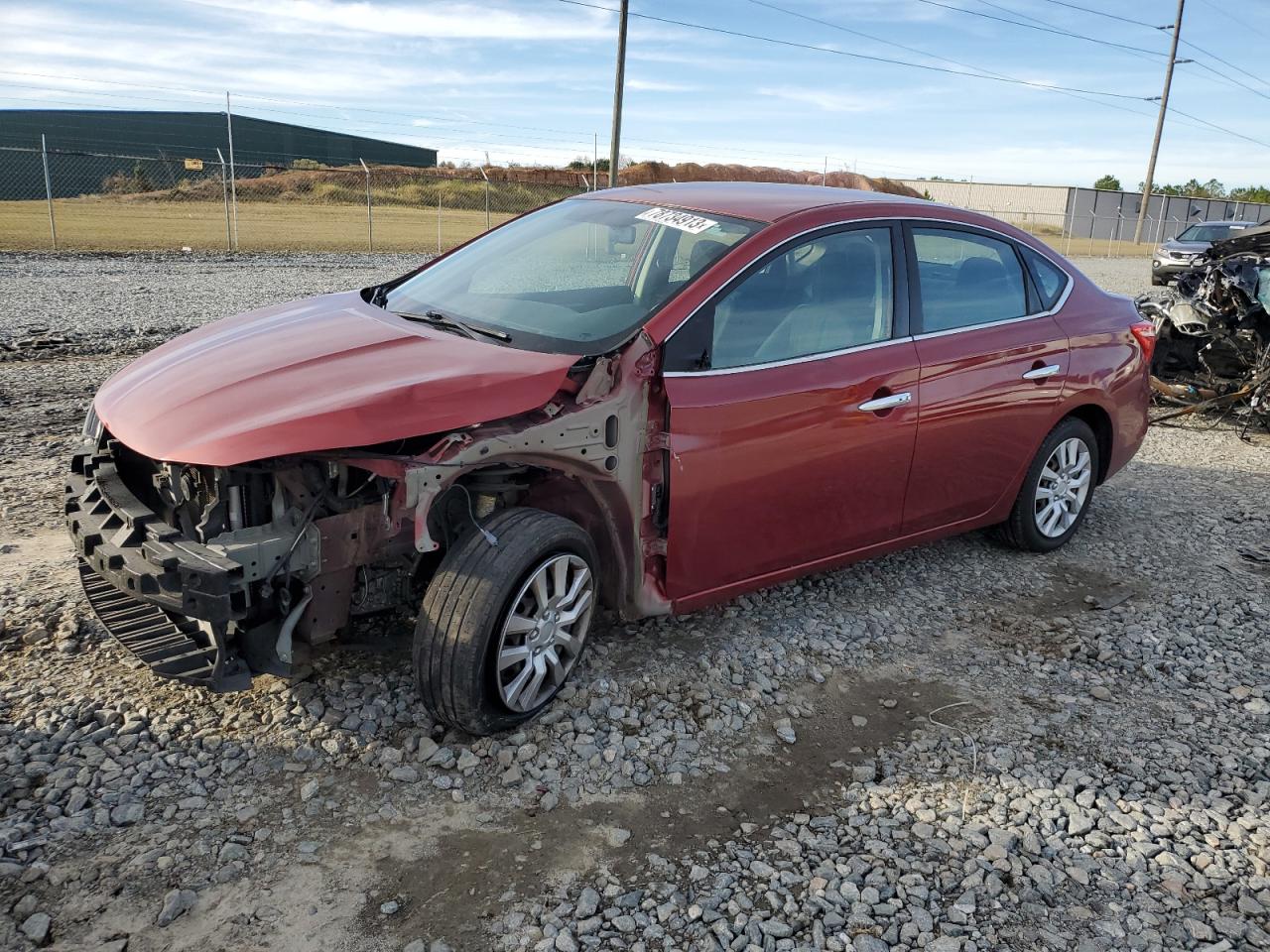 Image 1 of 2016 NISSAN SENTRA S 2016 with VIN 3N1AB7AP4GY236611